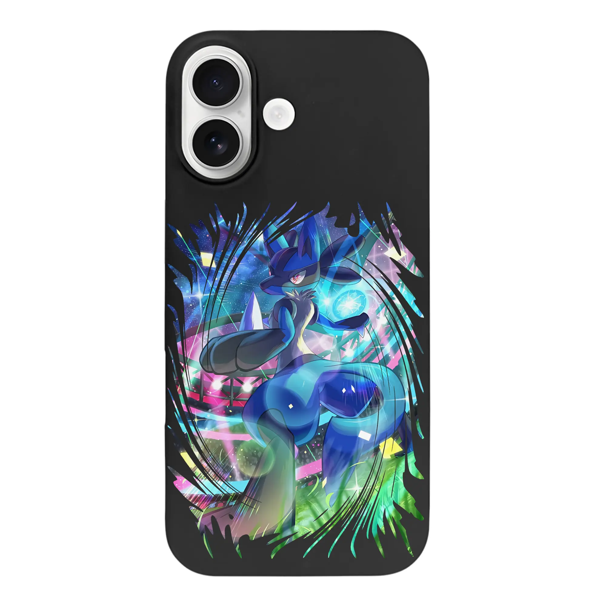 ポケモン グッズ,ルカリオ - iPhone 17 シリーズ シリコンケース 薄型 耐衝撃 指紋防止 ソフトタッチカバー 精密フィット 傷防止 保護ケース iPhone 17/17 Air/17 Pro/17 Pro Max 対応